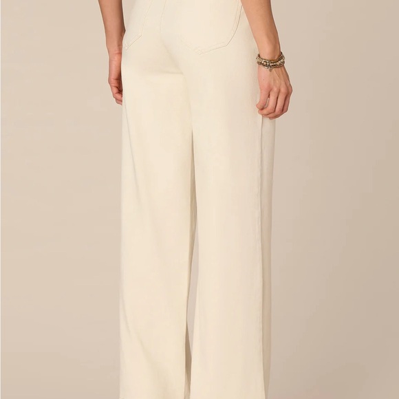 Democracy Cream Wide-Leg Pants - Picture 2 of 5